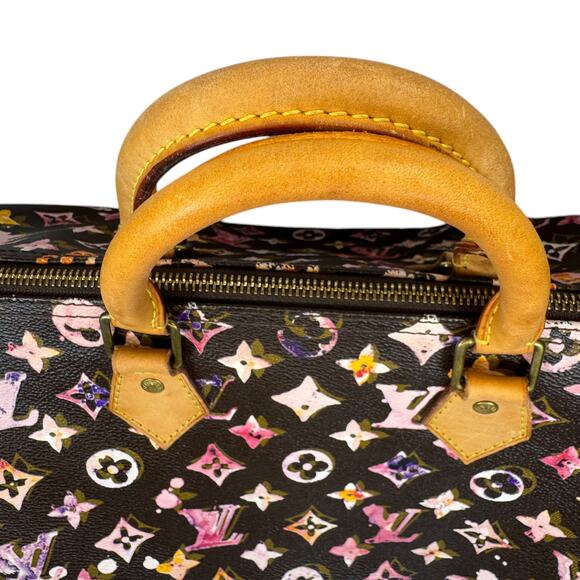 Louis Vuitton Watercolor Speedy 35 bag vintage Aquarelle brown monogram LV - Picture 7 of 16